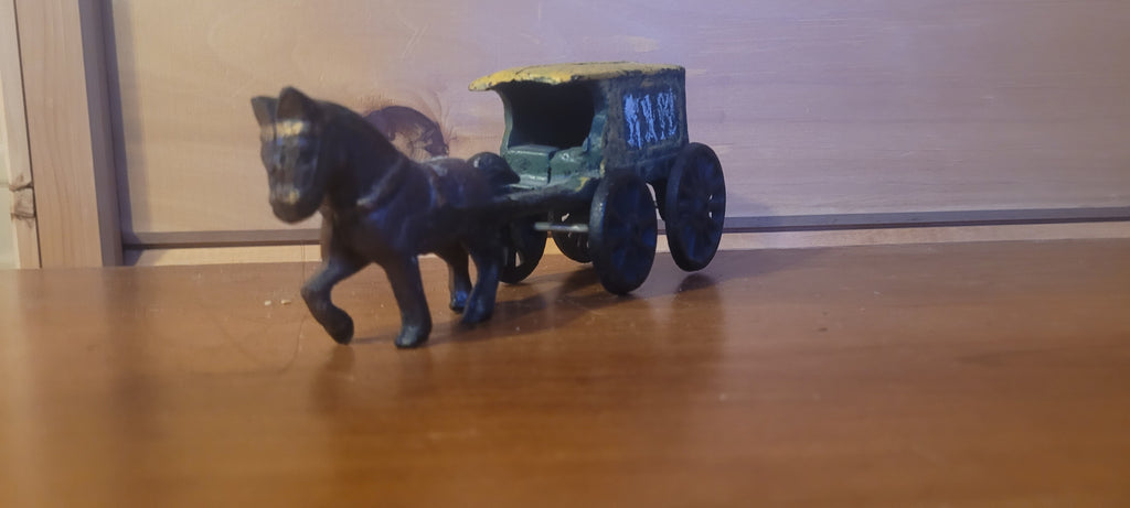 Calèche 1950 en fonte