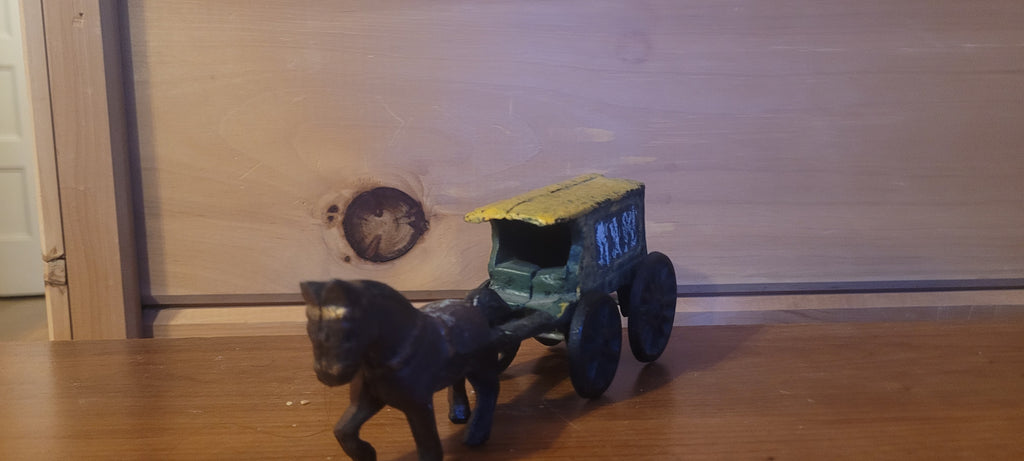 Calèche 1950 en fonte