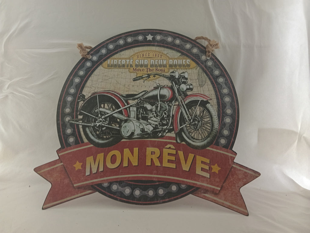 Pancarte métal 15x14