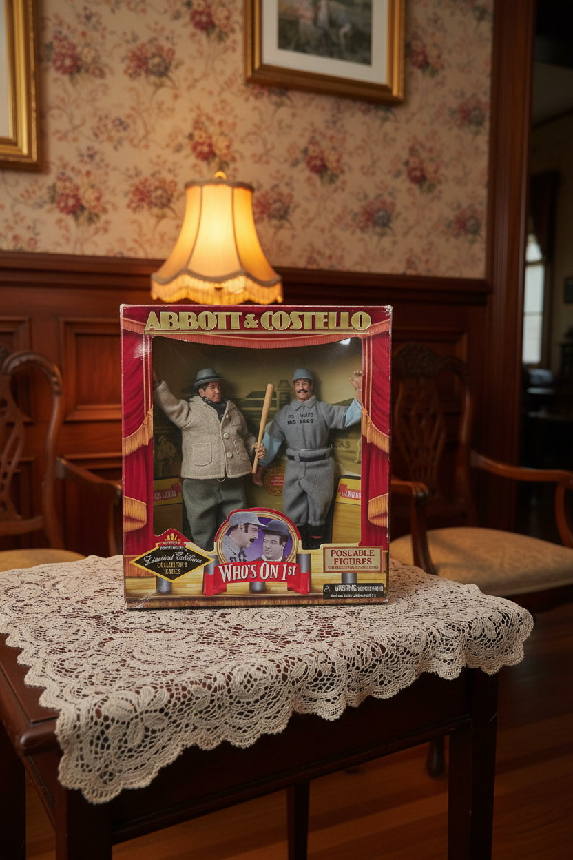 Figurine Abbott & Costello éditon limité 1990
