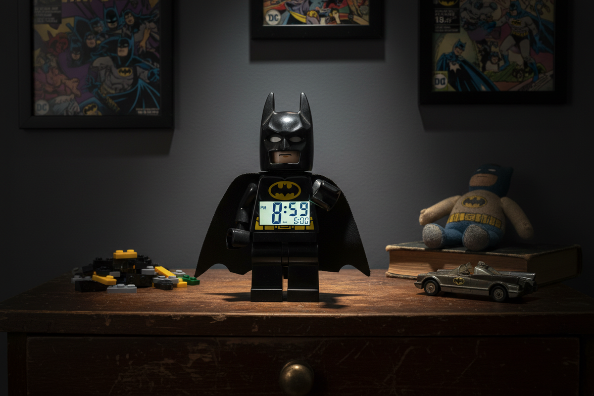 Lego vintage horloge Bateman
