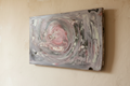 Peinture sur bois — vue rapprochée maison ancestrale