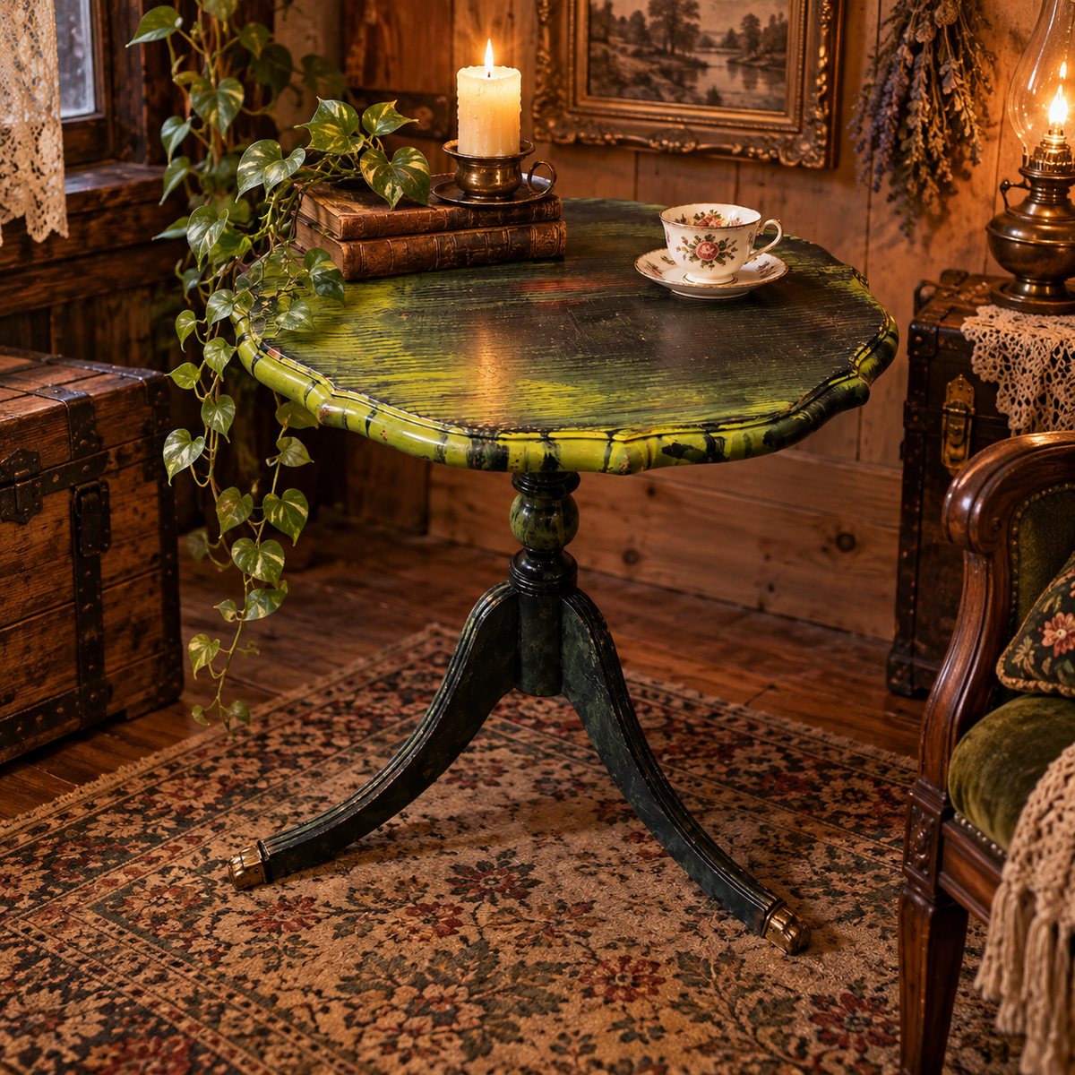 Art-déco-Tisch