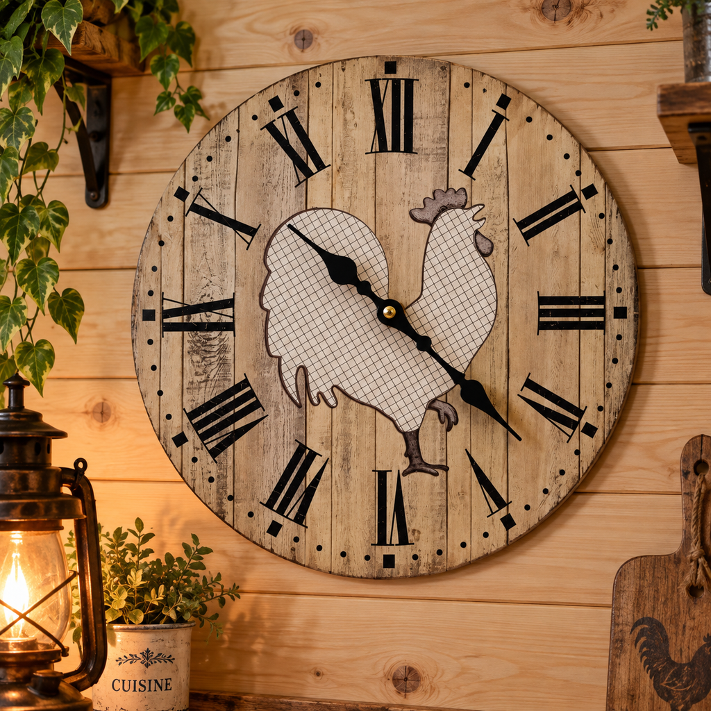 Horloges poule