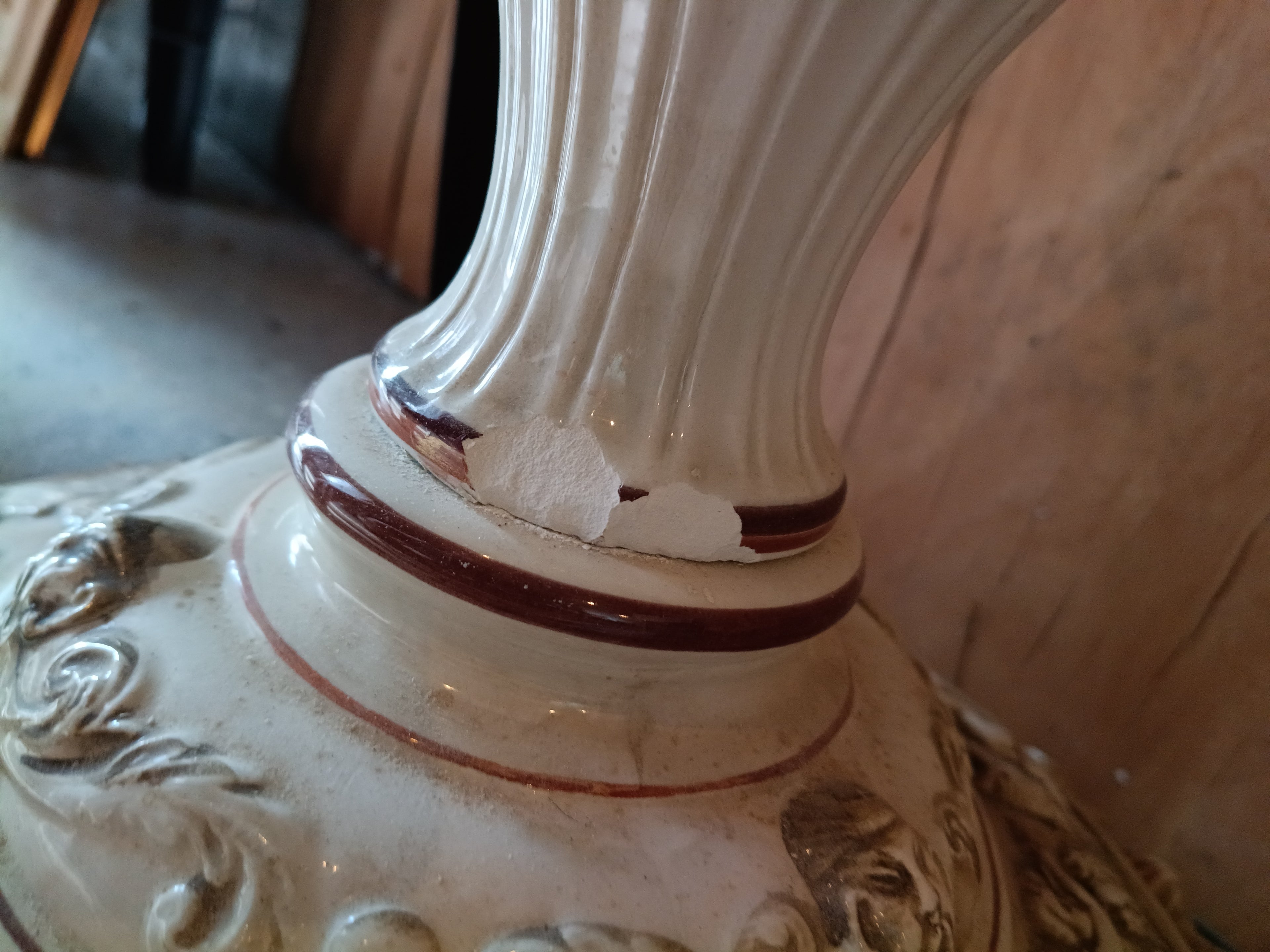 MAGNIFIQUE ENSEMBLE CAPODIMONTE COMPLET