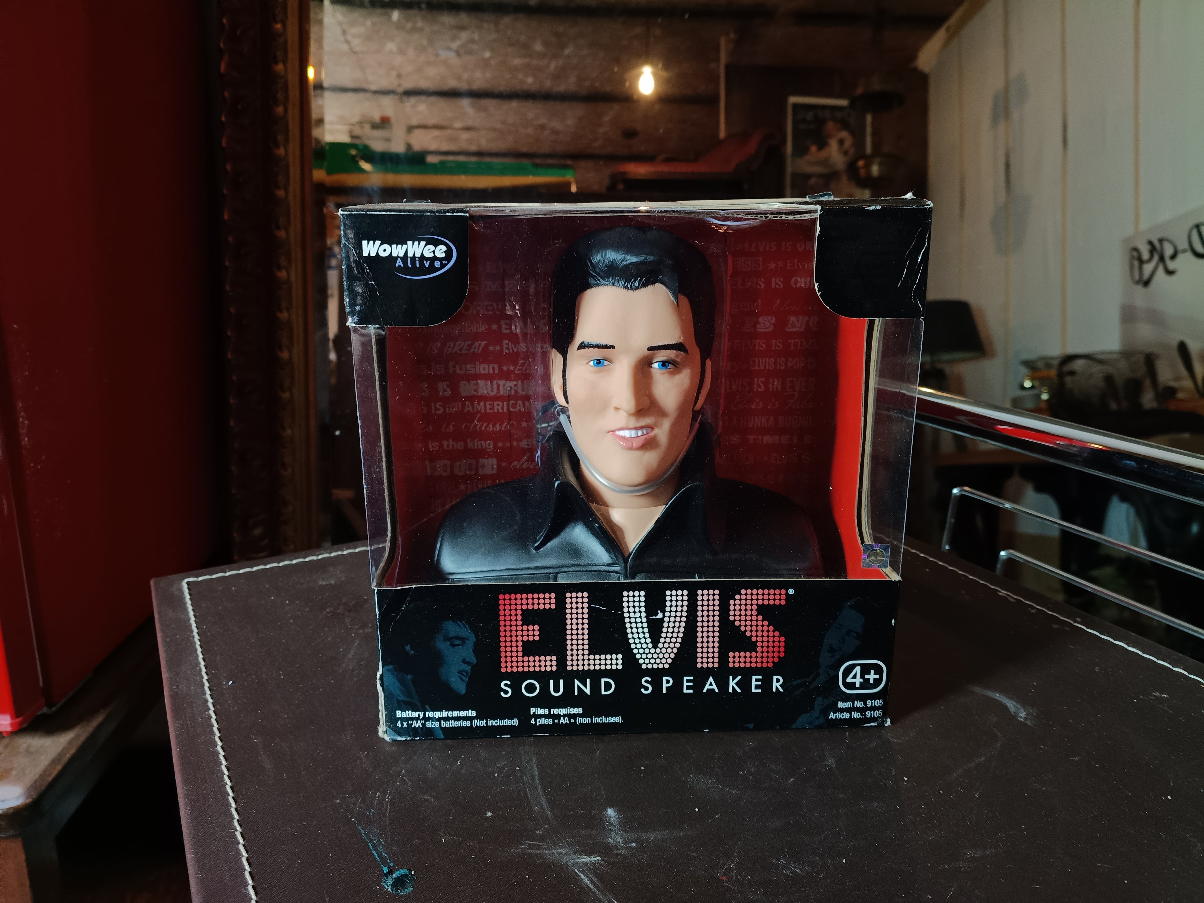 Jouet Elvis haut parleur