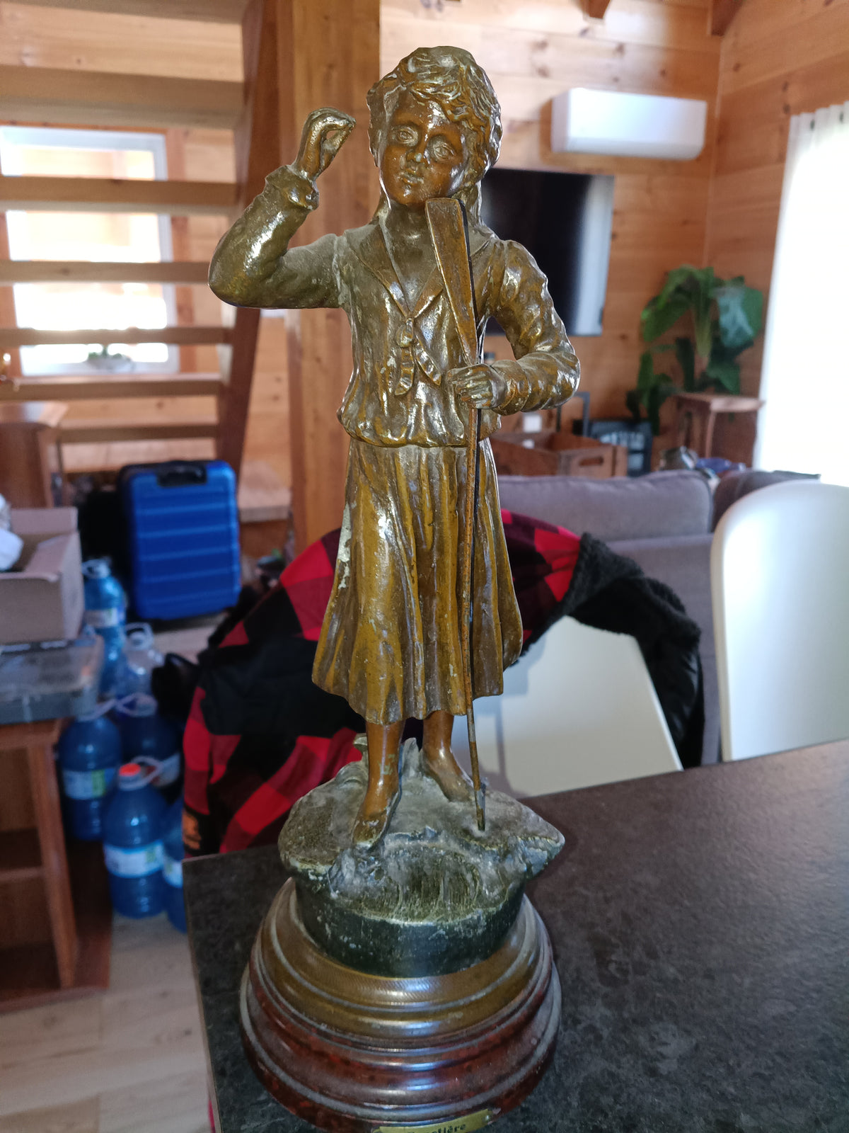 Statuette : La Canotière
Artiste : Auguste Moreau (1834-1917)