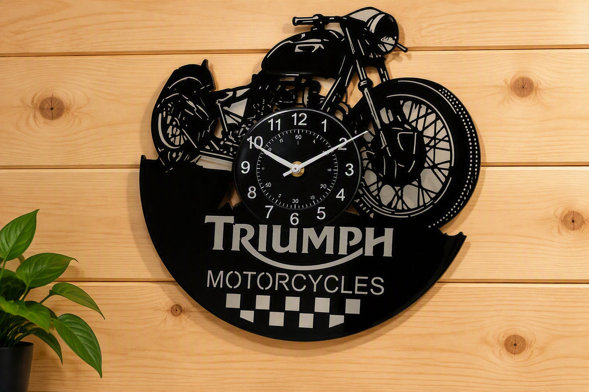 Triumph-Motorraduhr
