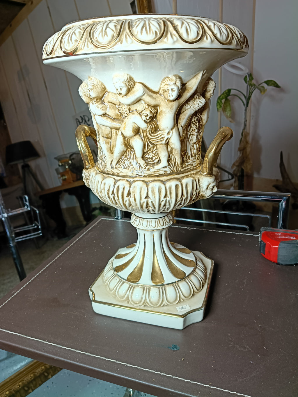 MAGNIFIQUE ENSEMBLE CAPODIMONTE COMPLET