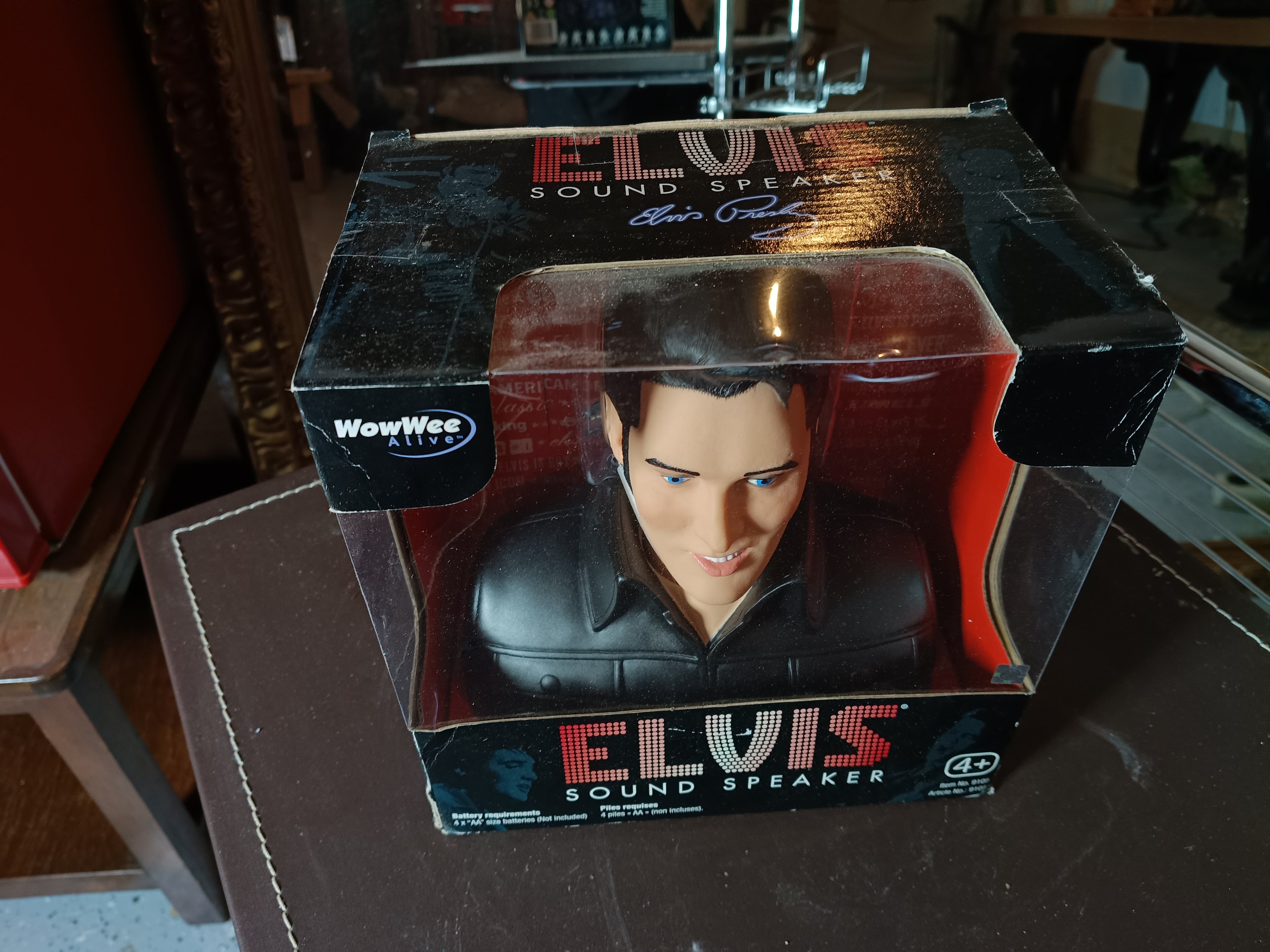 Jouet Elvis haut parleur