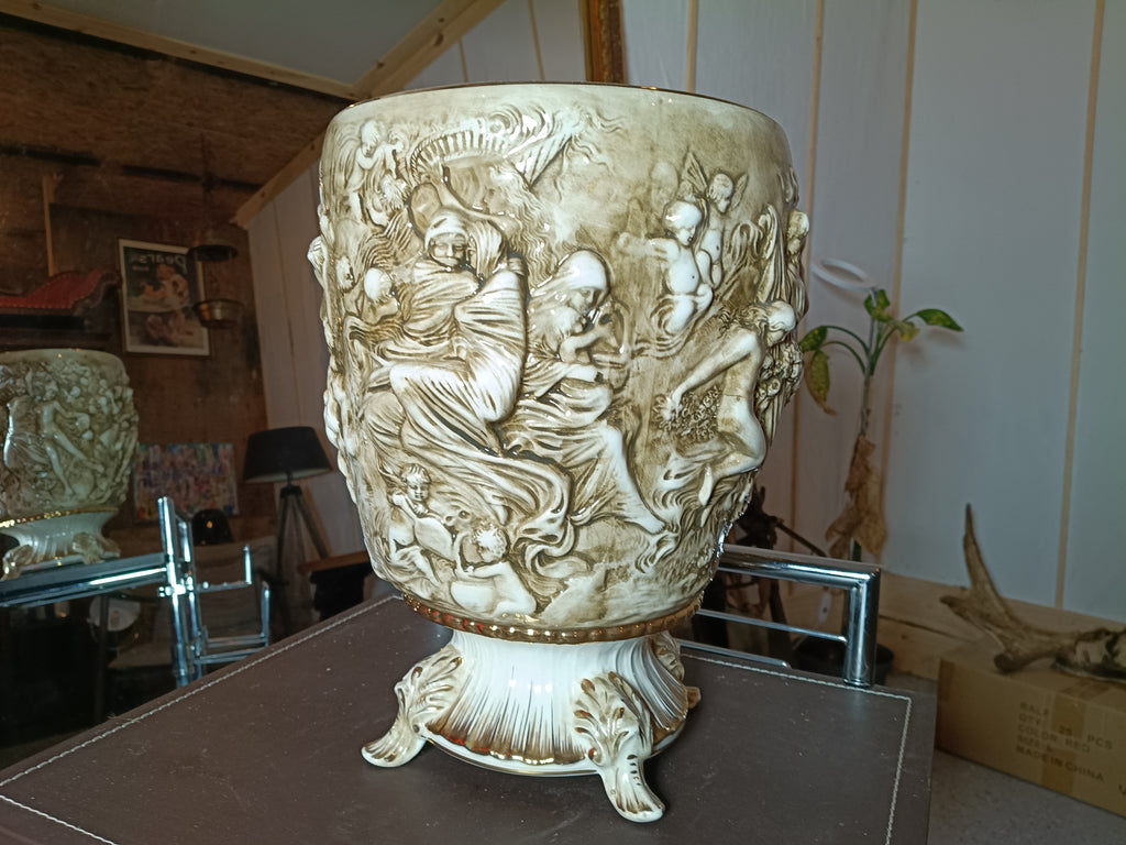 MAGNIFIQUE ENSEMBLE CAPODIMONTE COMPLET