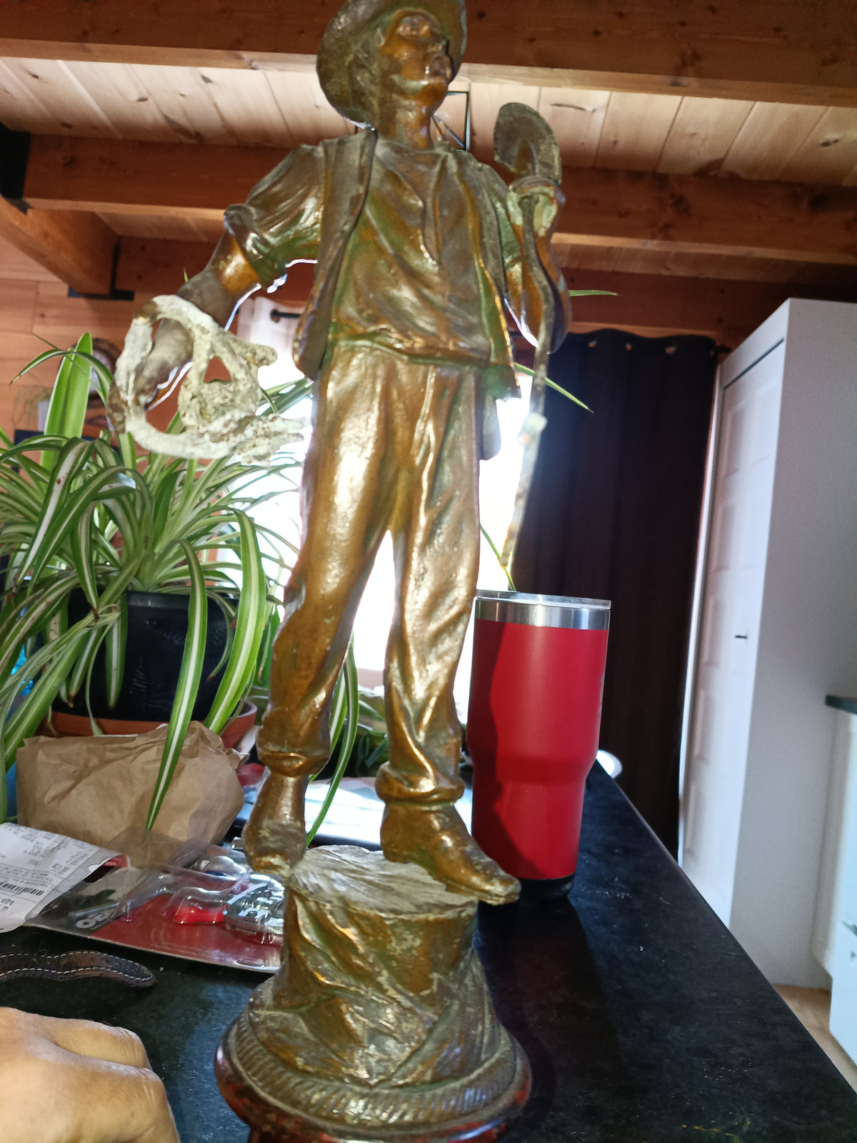 Sculpture « L'Agriculteur » – Jean Garnier