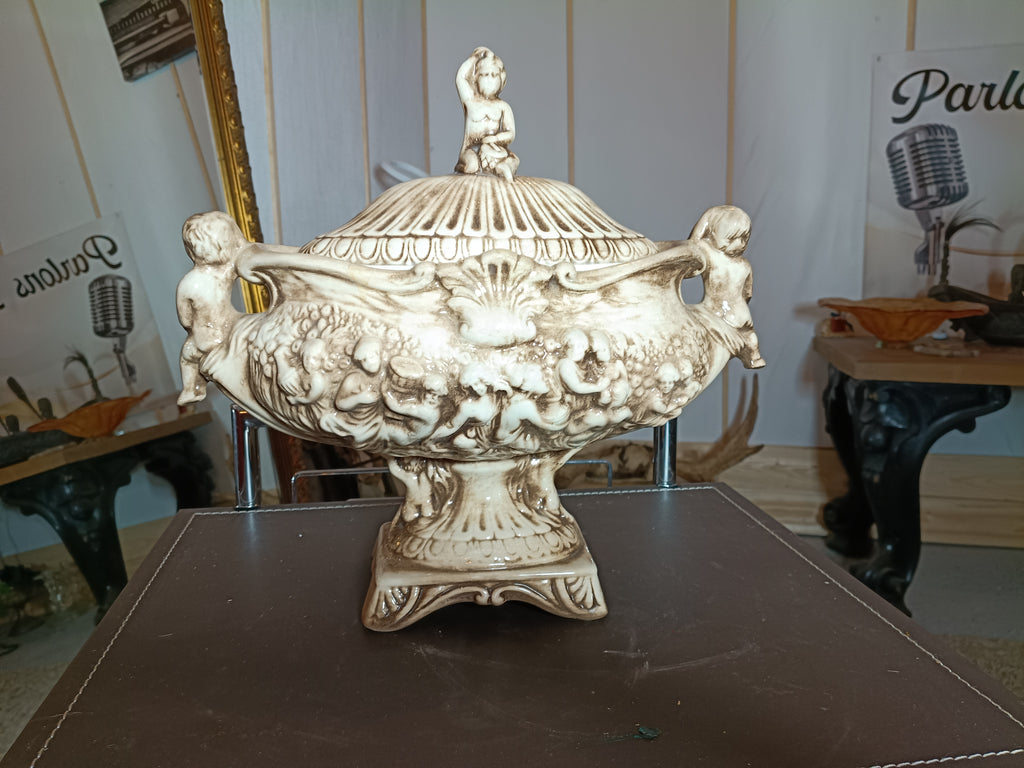 MAGNIFIQUE ENSEMBLE CAPODIMONTE COMPLET